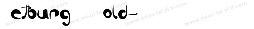 GetburgDB Bold字体转换